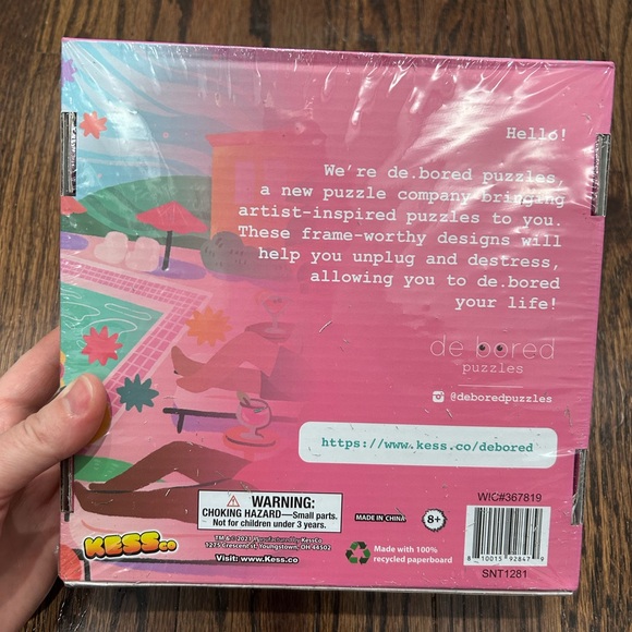 New Palm Springs Puzzle 500 Pieces De Bored Puzzle - Picture 2 of 2